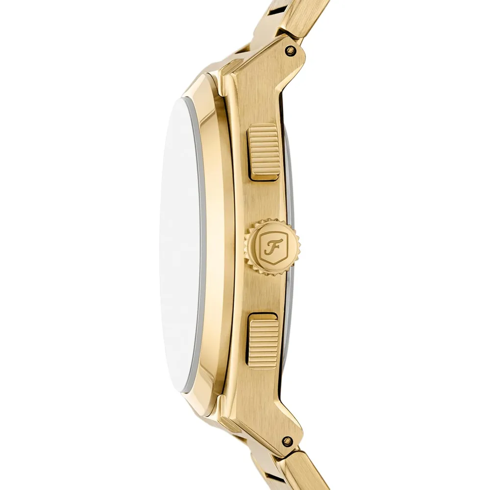 Fossil reloj de cuarzo Everett para hombre, modelo FS6119 | Dorado