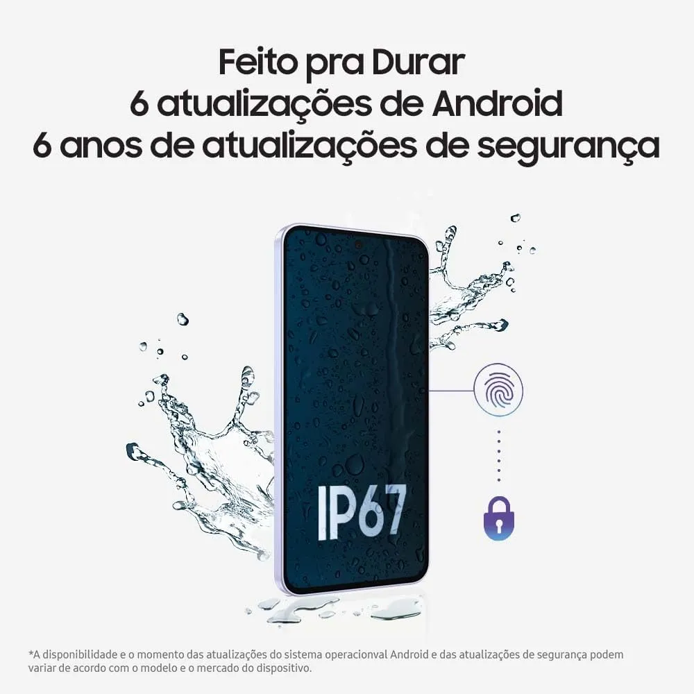 CELULAR SAMSUNG GALAXY A26 5G 2025 IA 8GB RAM 256GB DUAL SIM 6.7" 120HZ AMOLED IP67 | NEGRO