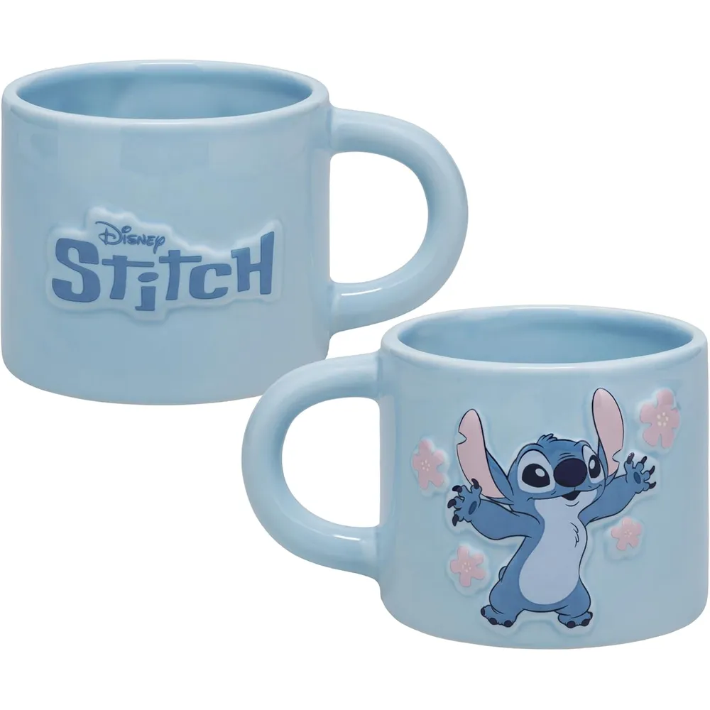 Paladone Disney Lilo & Stitch, taza grande 13 oz / 384 ml oficial