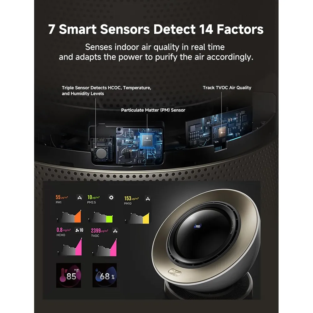 DREAME PM10 PURIFICADOR INTELIGENTE | ORO