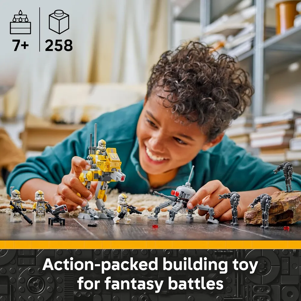Lego Star Wars Pack de batalla épica, incluye figuras y droides