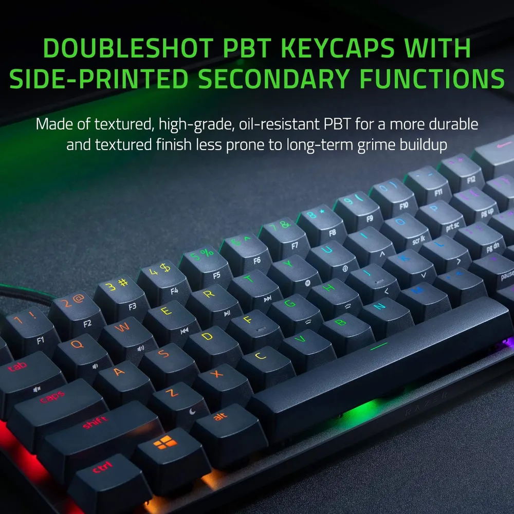 TECLADO ALÁMBRICO HUNTSMAN MINI 60% RAZER