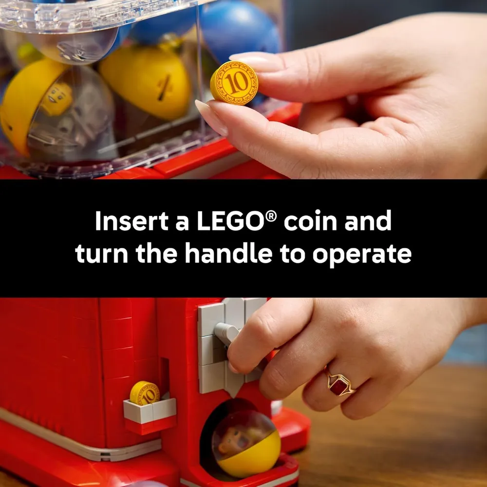 LEGO IDEAS MÁQUINA EXPENDEDORA DE MINIFIGURAS 21358