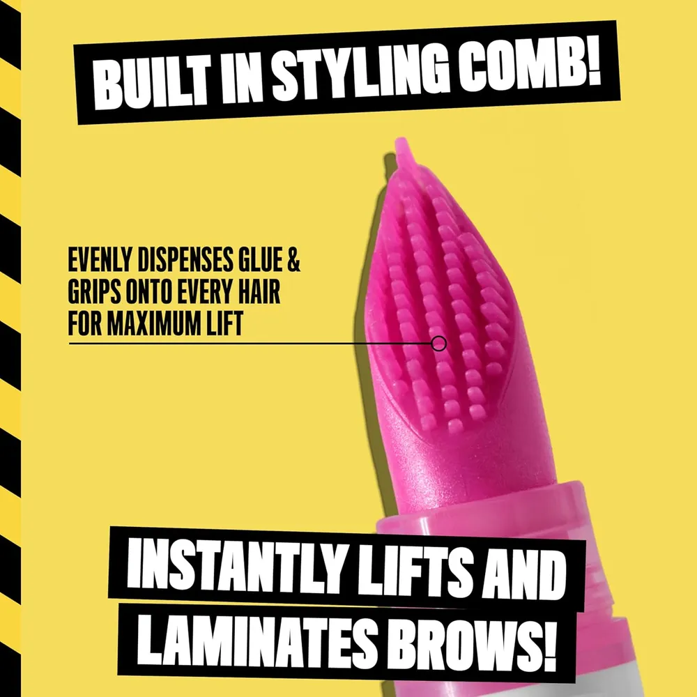 GEL LAMINADOR DE CEJAS NYX THE BROW GLUE CRAZY LIFT | TRANSPARENTE