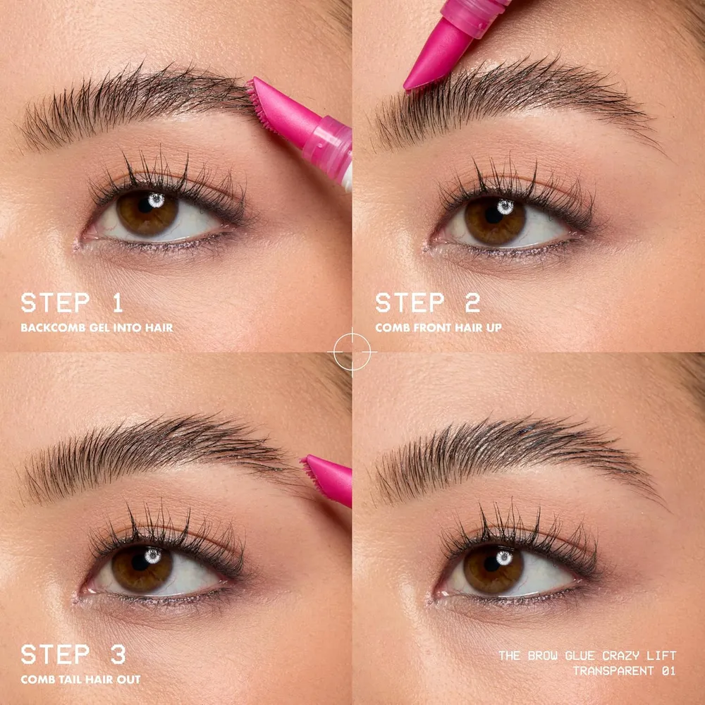 GEL LAMINADOR DE CEJAS NYX THE BROW GLUE CRAZY LIFT | TRANSPARENTE