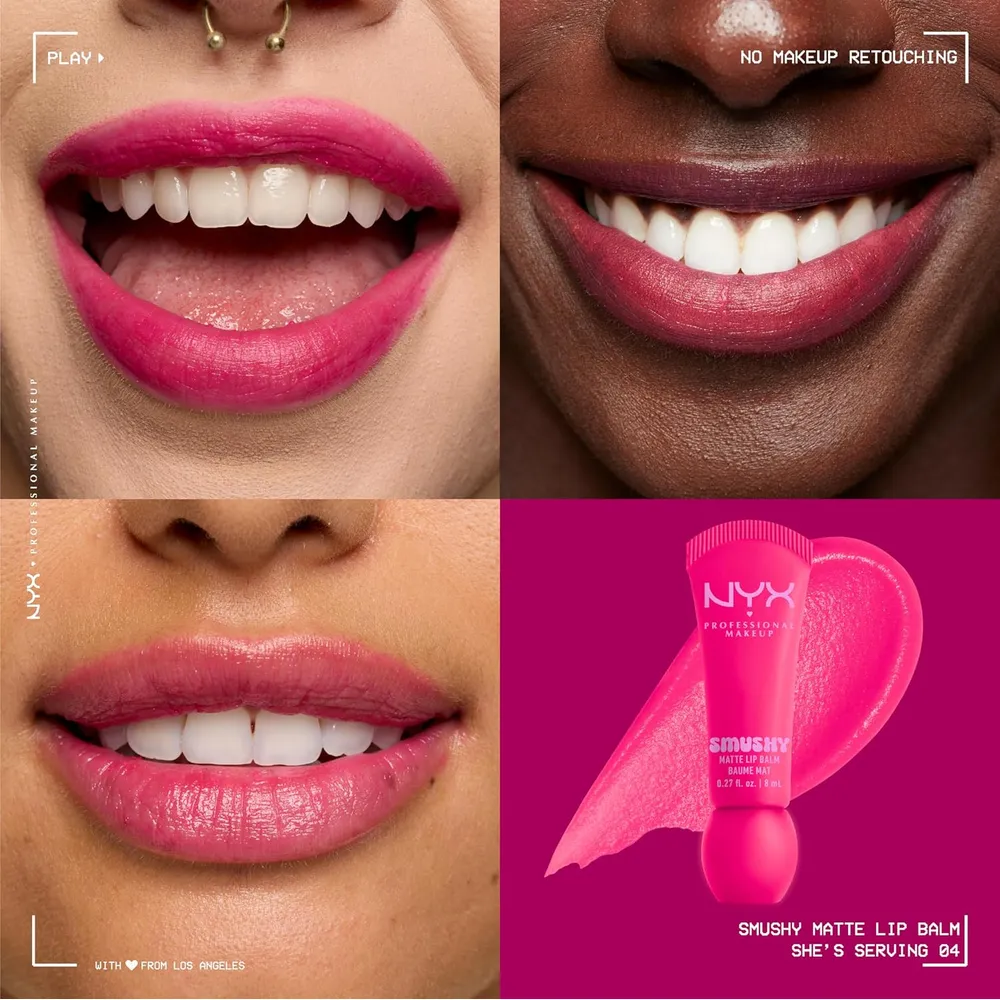 NYX Soft Matte Lip Balm | 04 She'S Serving