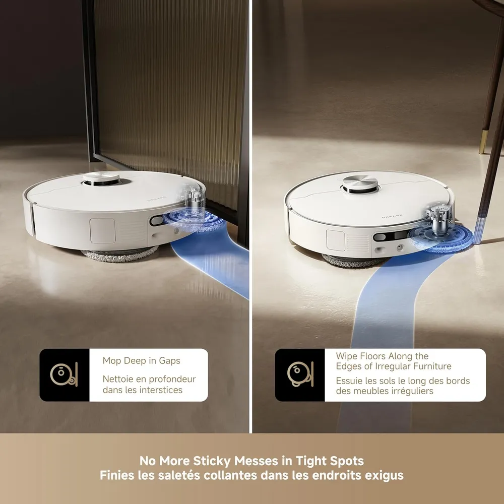 Dreame L40s Ultra AE robot aspirador con estación | Blanco