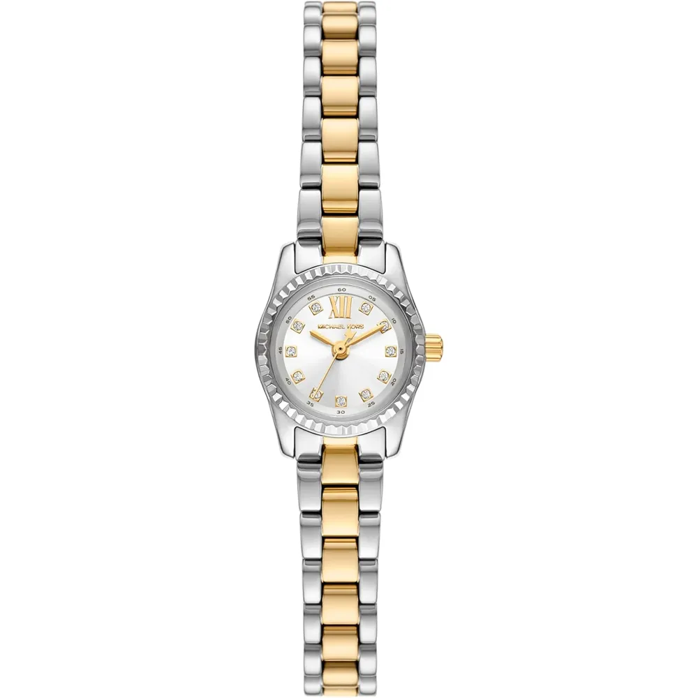 Michael Kors MK4739 reloj Lexington para mujer con correa metálica  | Gris claro