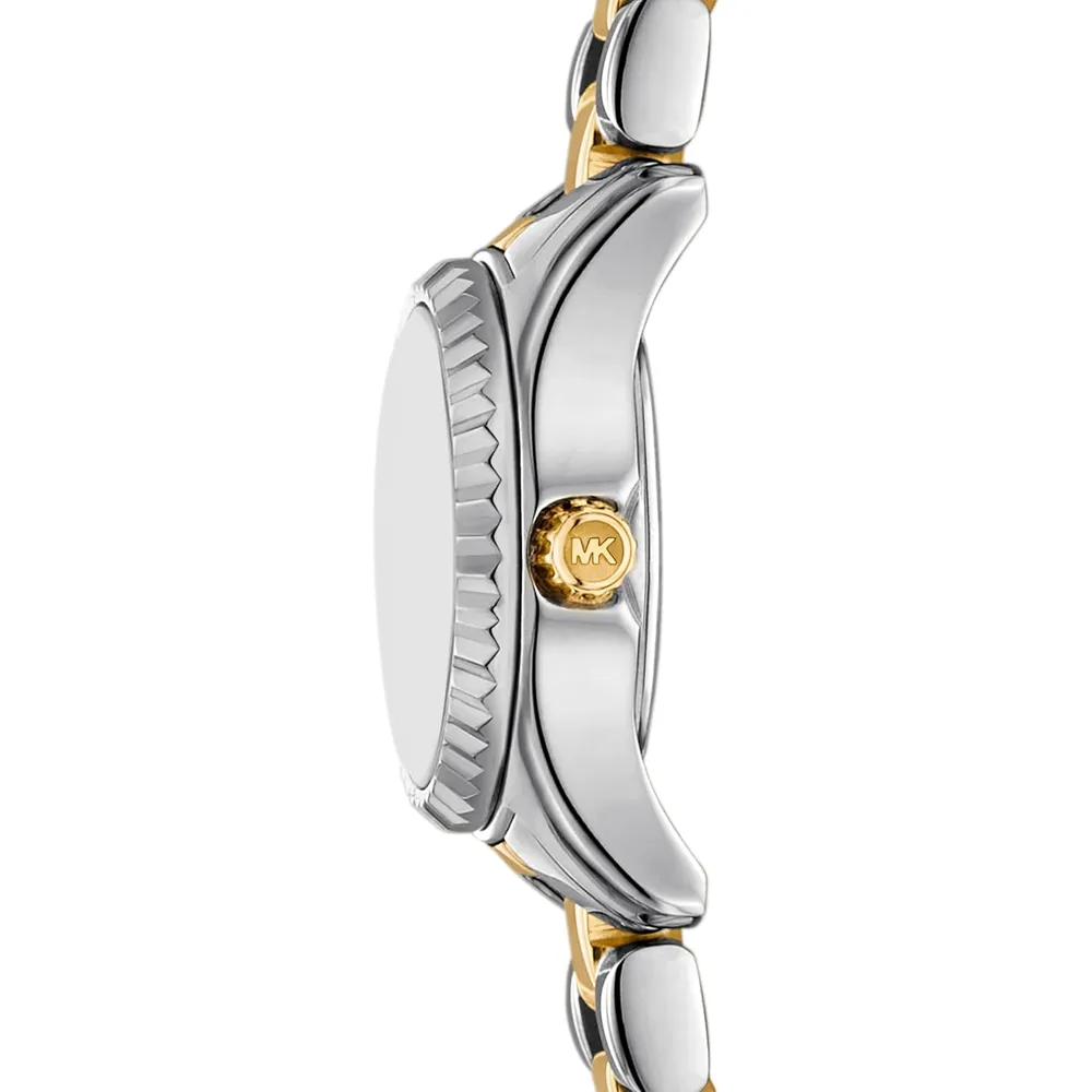 Michael Kors MK4739 reloj Lexington para mujer con correa metálica  | Gris claro