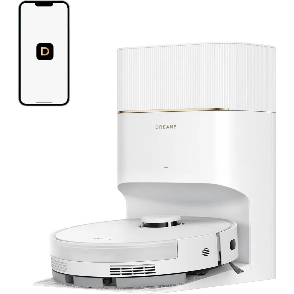 Dreame D20 Pro Plus robot aspirador con doble cepillo | Blanco