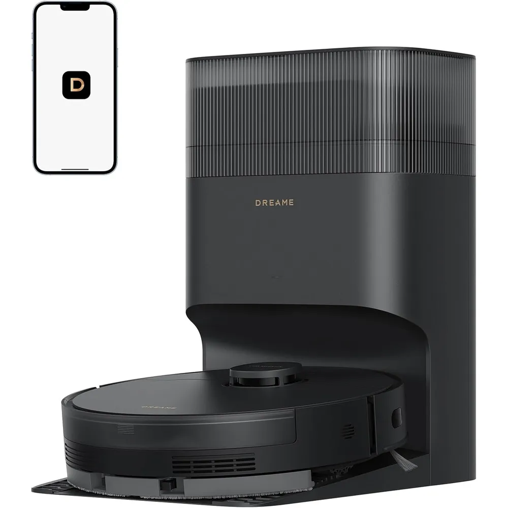 Dreame D20 Plus robot aspirador con base autovaciable | Negro