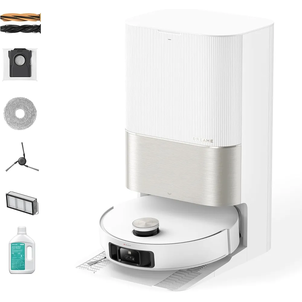 Dreame X50 robot aspirador con mopa autolimpiante | Blanco
