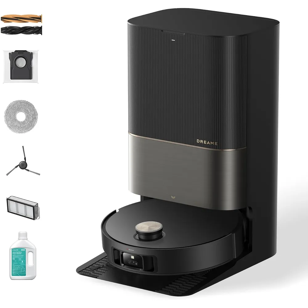 Dreame X50 robot aspirador con mopa autolimpiante | Negro