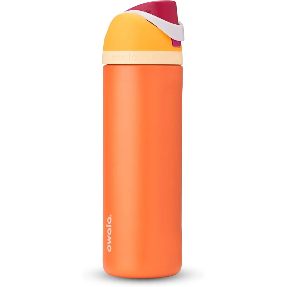 Owala FreeSip Botella Acero Inoxidable 24 oz | Citrus Crush