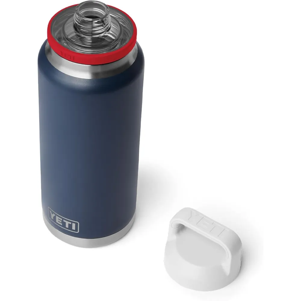 YETI Botella Rambler con Tapa para Sorbos de 36 oz | Azul Oscuro