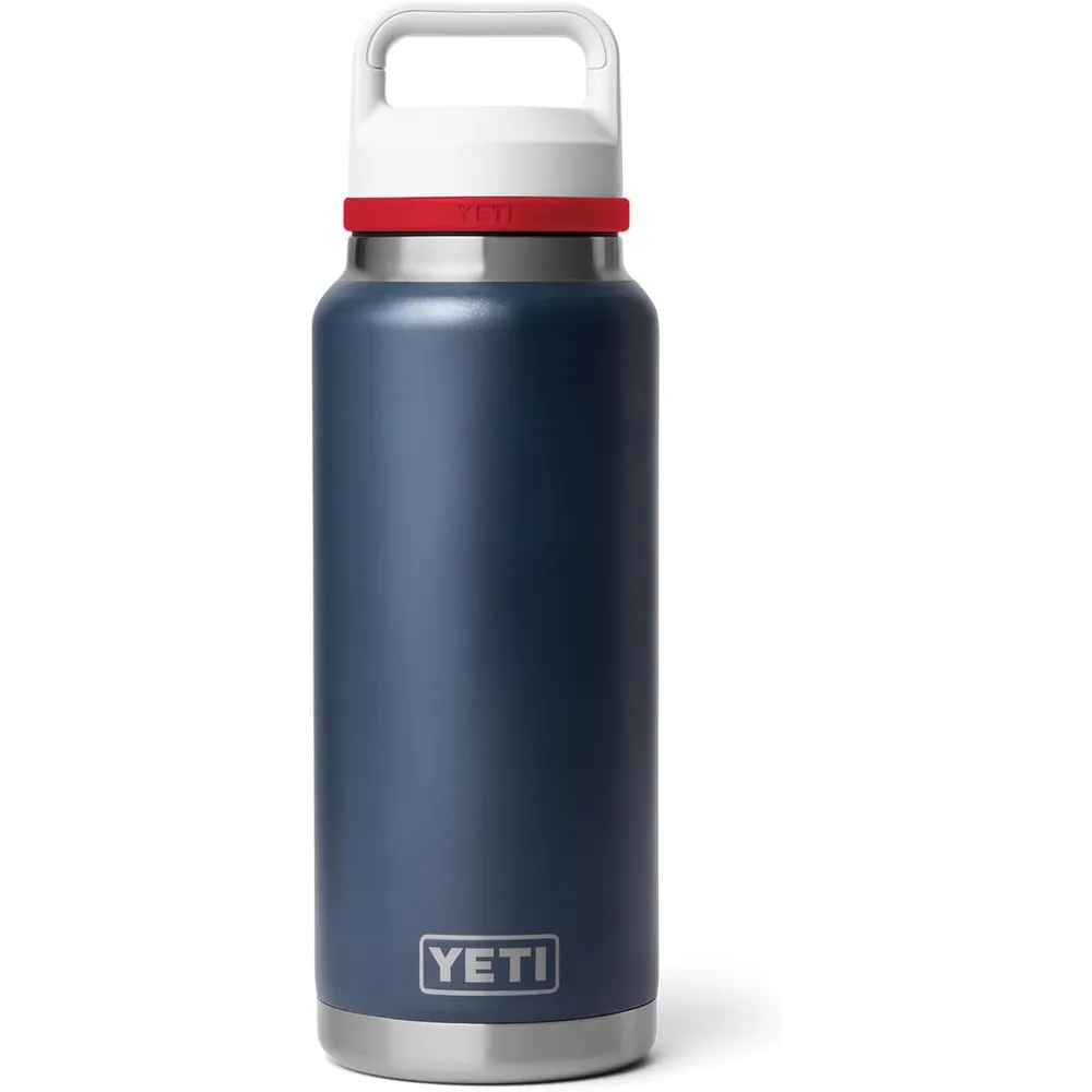 YETI Botella Rambler con Tapa para Sorbos de 36 oz | Azul Oscuro