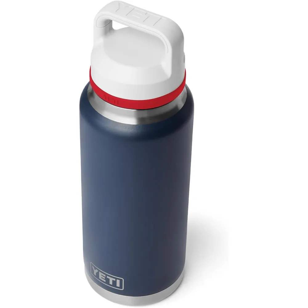 YETI Botella Rambler con Tapa para Sorbos de 36 oz | Azul Oscuro