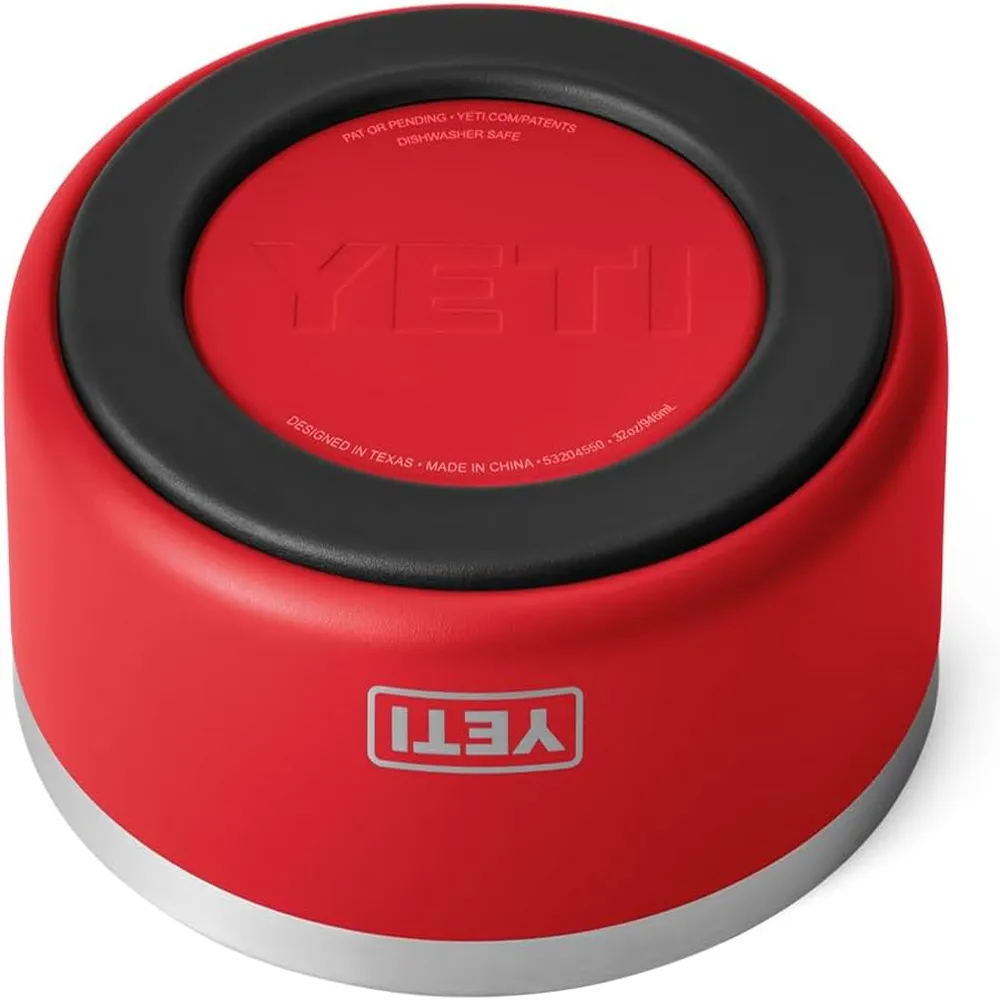 YETI Boomer 4 Tazón De Acero Inoxidable Para Perro de 32 oz | Rojo