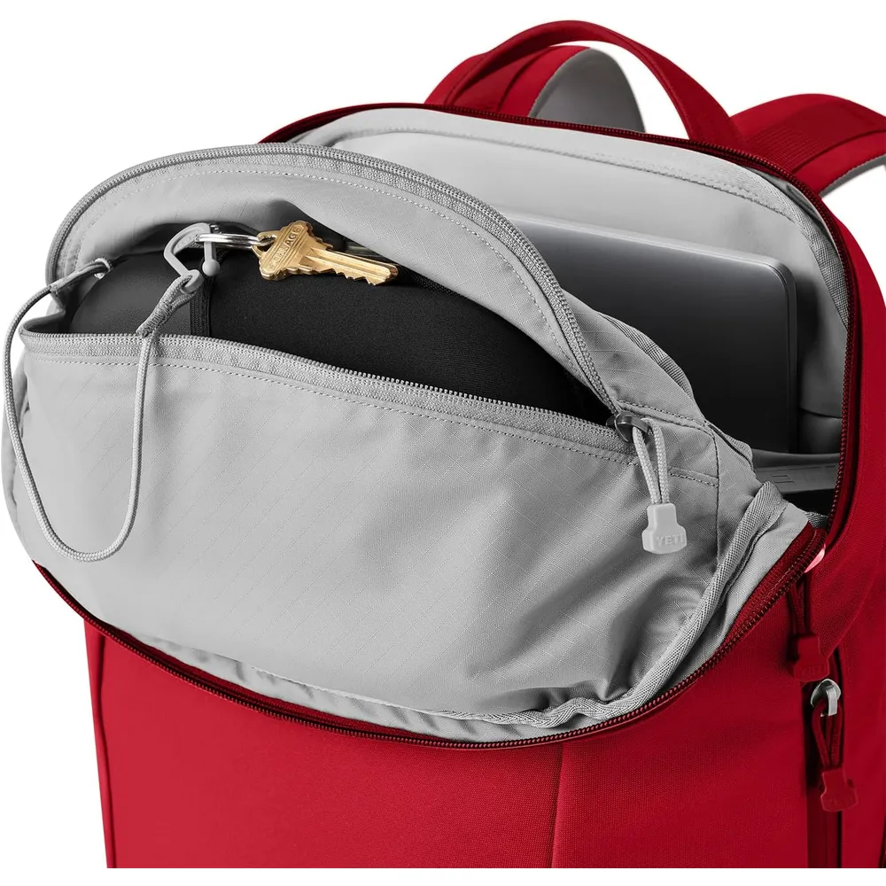 YETI Crossroads Mochila de Viaje de 22L | Rojo
