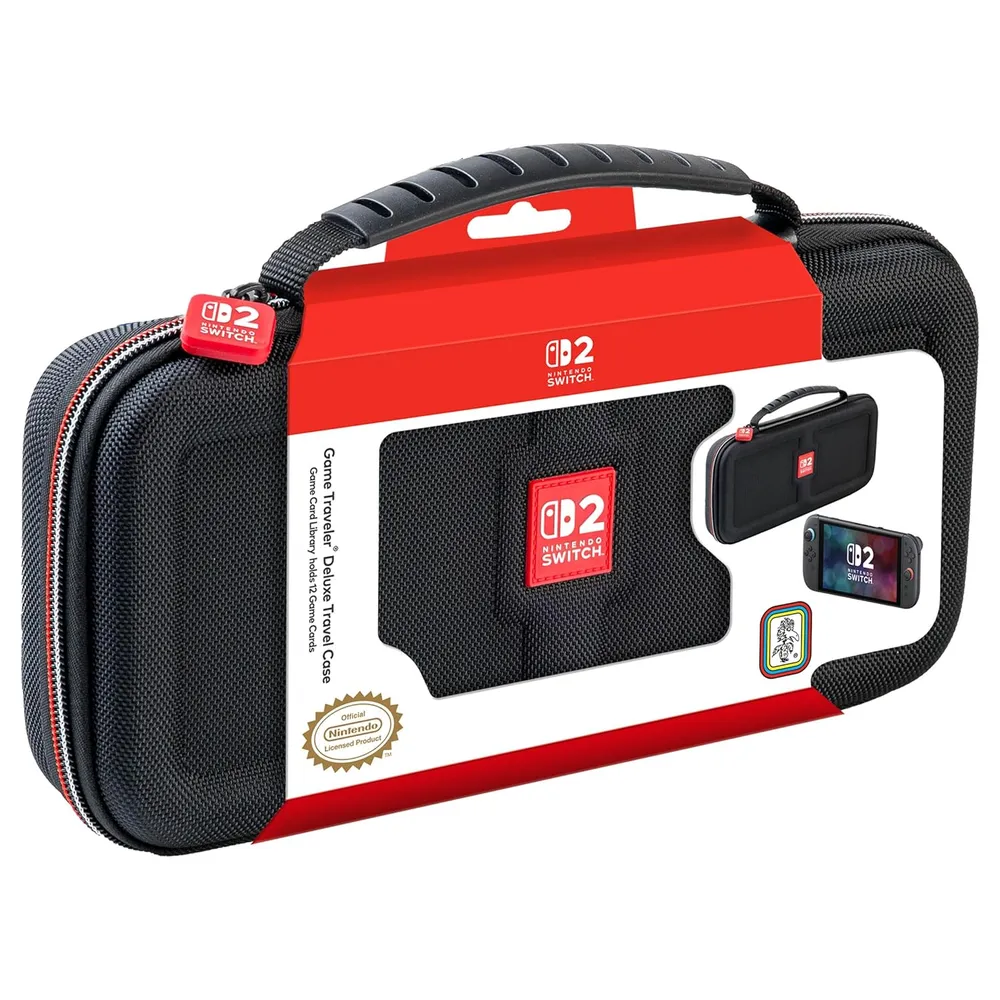 Estuche de Viaje Pequeño Licenciado por Nintendo Para Nintendo Switch 2 | Negro