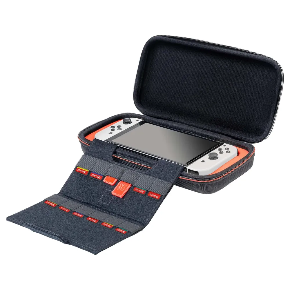 b0f3z8pvfb_3_webp.webp Estuche de Viaje Pequeño Licenciado por Nintendo Para Nintendo Switch 2 | Negro