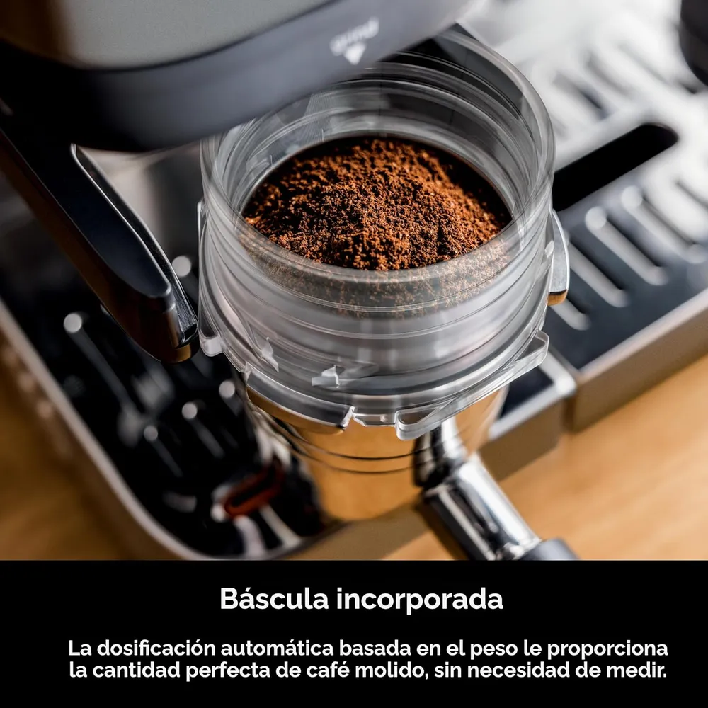 NINJA CAFETERA LUXE CAFÉ PREMIER, FILTRO RÁPIDO Y MOLINILLO | GRIS METÁLICO
