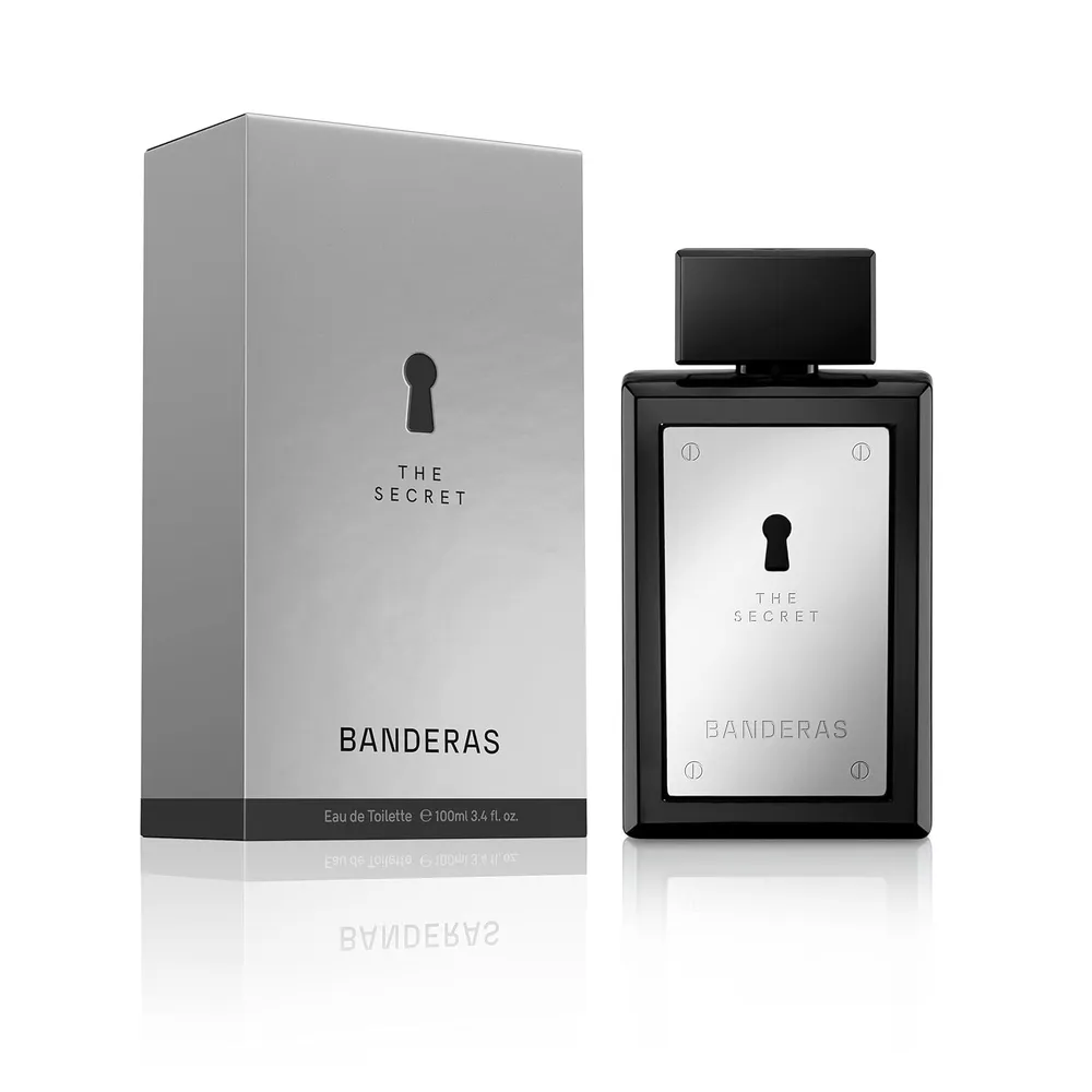 PERFUME BANDERAS THE SECRET EAU DE TOILETTE 3.4 OZ / 100 ML