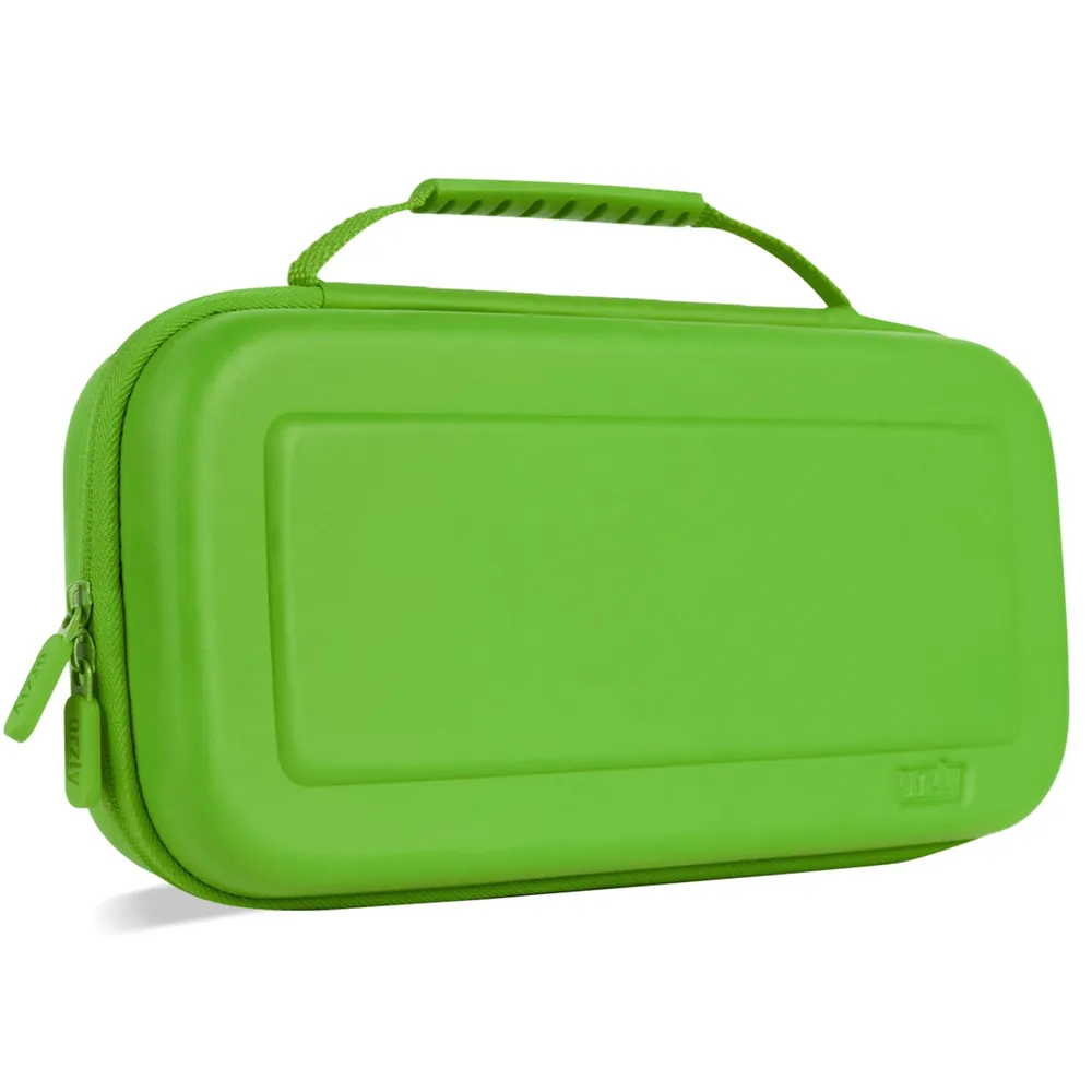b0f49gxrr2_4_webp.webp Estuche de Viaje Protector con Bolsillos Para Nintendo Switch 2 | Verde Claro