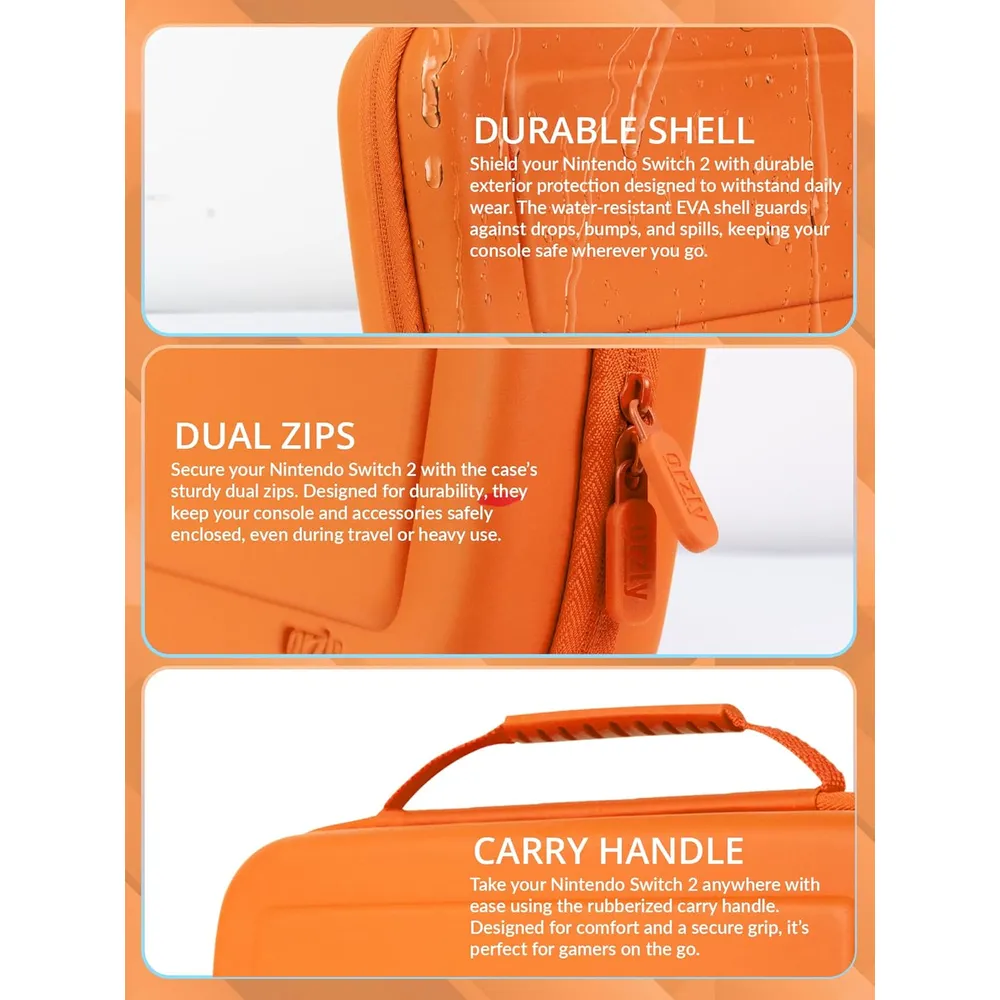 b0f49rd95b_3_webp.webp Estuche de Viaje Protector con Bolsillos Para Nintendo Switch 2 | Naranja