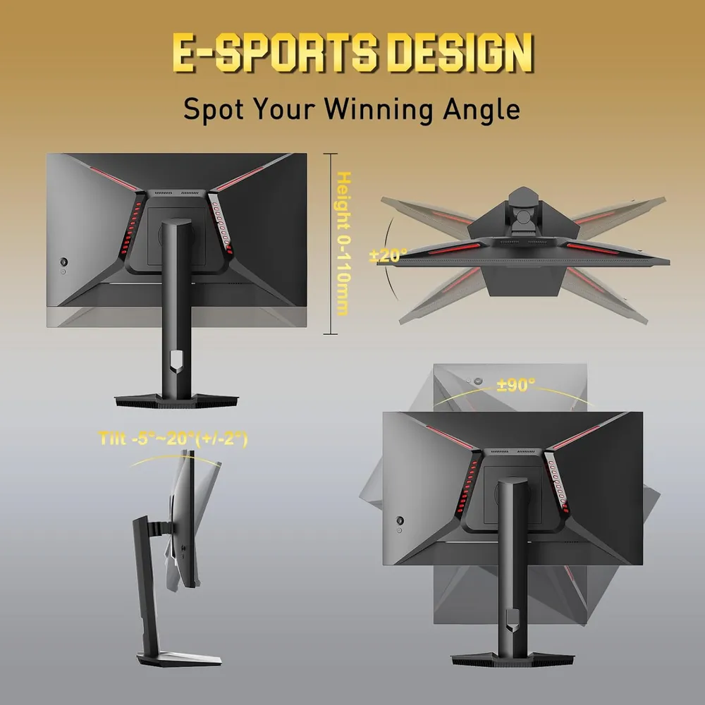 Sansui 24,5" QHD 300 Hz 1 ms IPS FreeSync Eye Care VESA