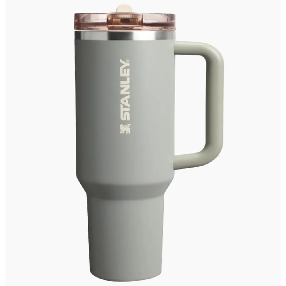 STANLEY PROTOUR QUENCHER FLIP STRAW TUMBLER 40 OZ / 1.18 L | SAGE GREY