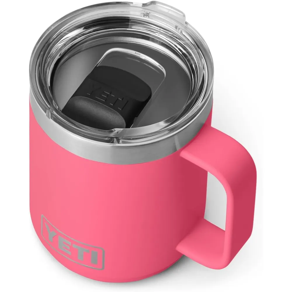 YETI Rambler Set de Prensa Francesa de 64 oz y Tazas de 10oz | Rosado