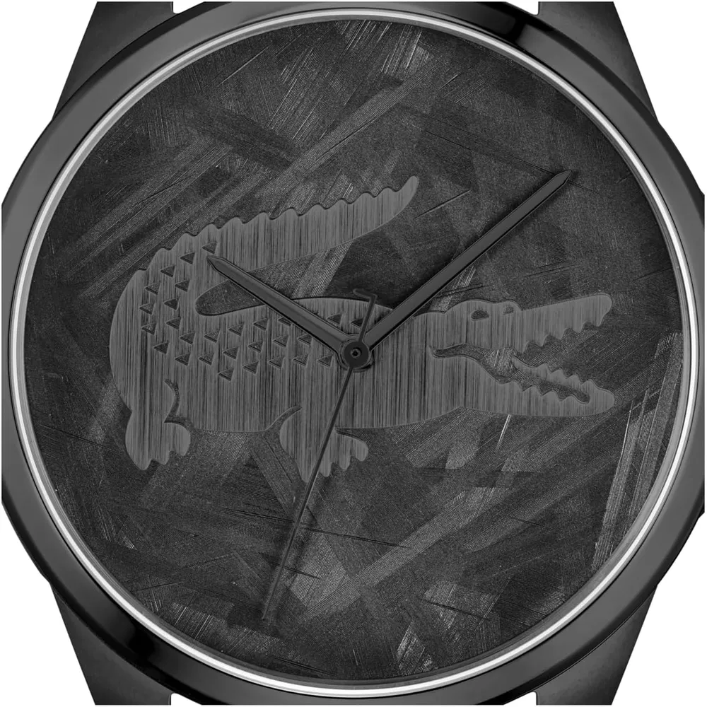 RELOJ LACOSTE LE CROC CUARZO 43 MM HOMBRE | NEGRO