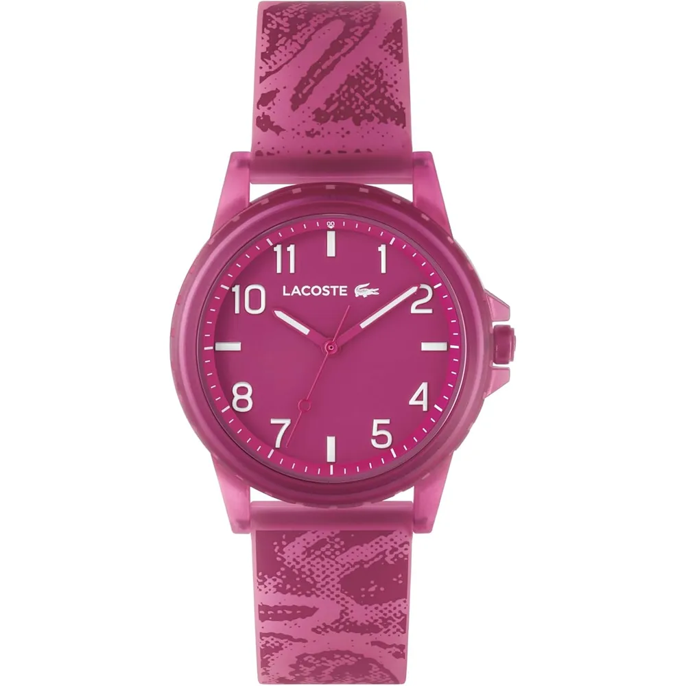 RELOJ LACOSTE RIDER CORREA DE PLÁSTICO UNISEX - PINK