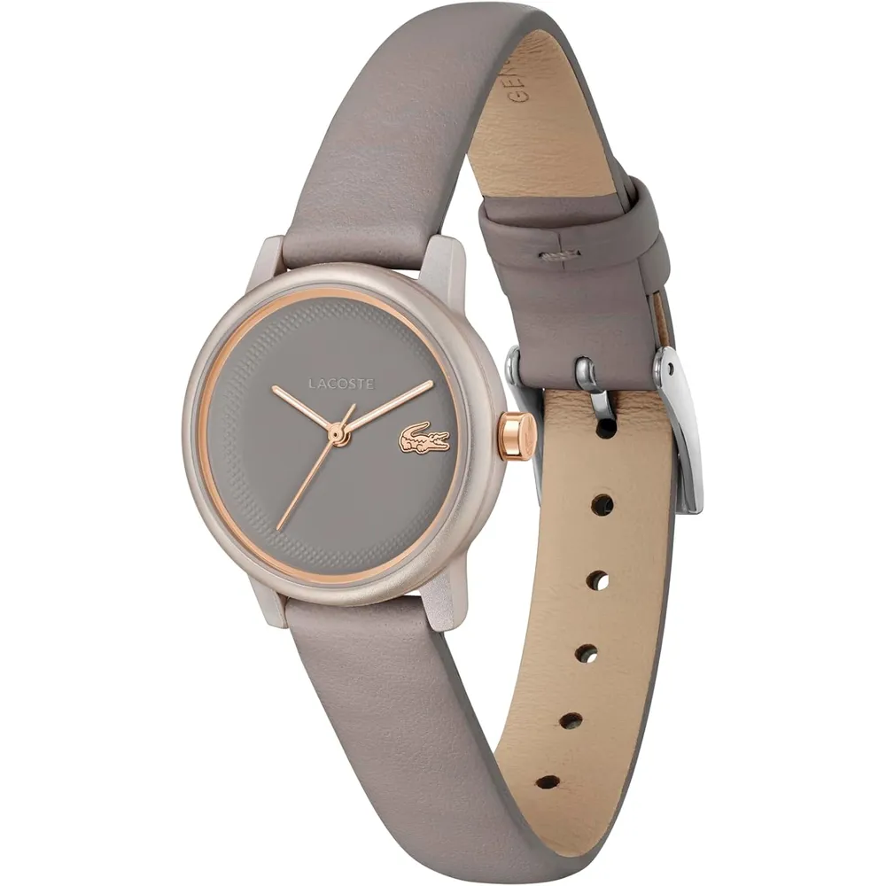 RELOJ LACOSTE 12.12 SWIFT CORREA DE PIEL MUJER - Taupe