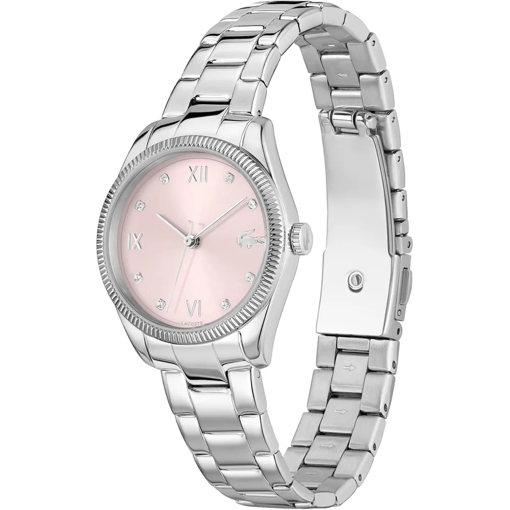 RELOJ LACOSTE PARISIENNE MUJER - SILVER-PINK