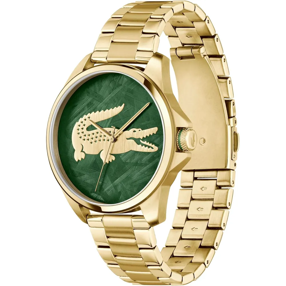 RELOJ LACOSTE LE CROC CUARZO HOMBRE - Gold/Green