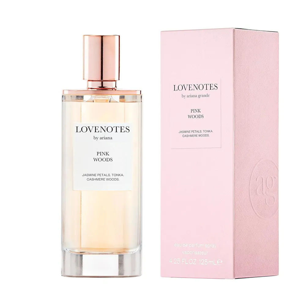PERFUME ARIANA GRANDE LOVE NOTES PINK WOODS EDP 4.2 OZ / 124 ML