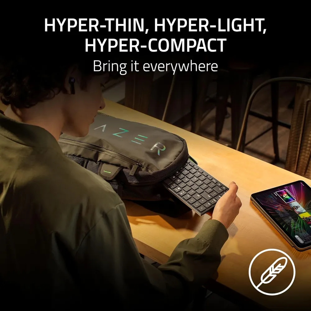 TECLADO INALÁMBRICO JORO RAZER | RGB