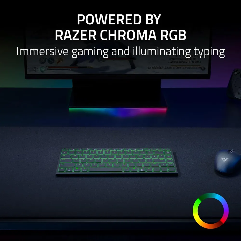 TECLADO INALÁMBRICO JORO RAZER | RGB