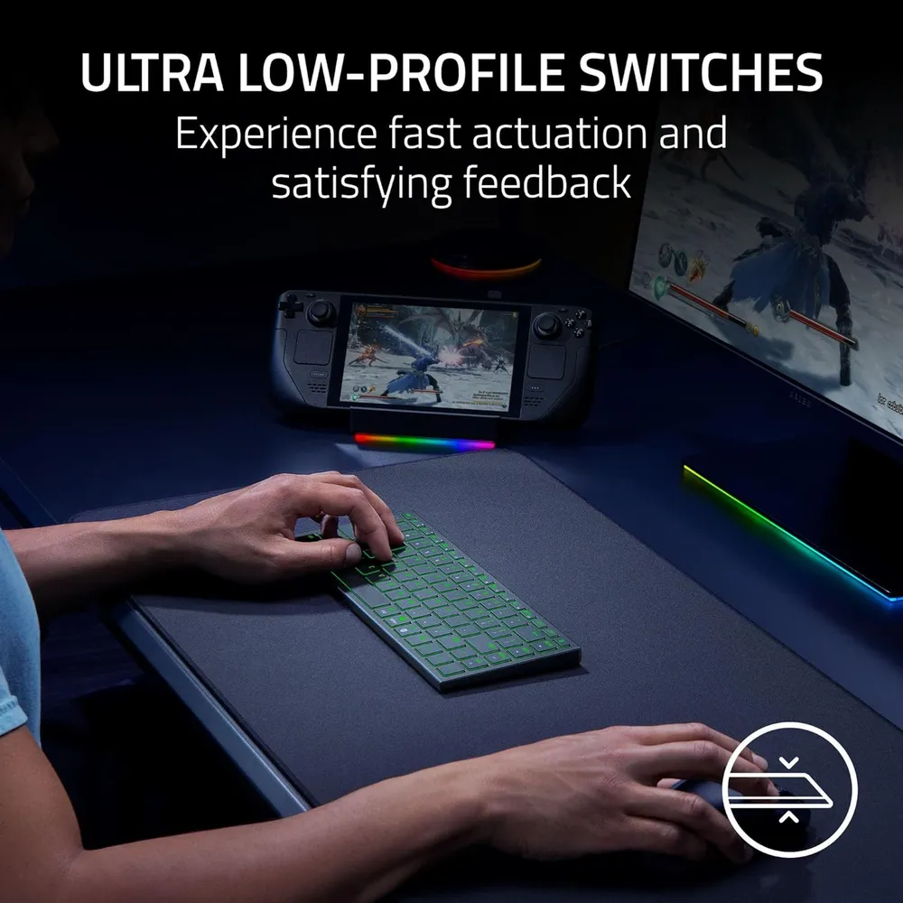 TECLADO INALÁMBRICO JORO RAZER | RGB