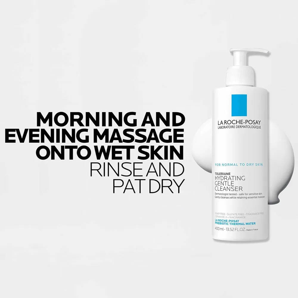 SET LA ROCHE-POSAY LIPIKAR AP+M CREMA CORPORAL TRIPLE REPAIR 400 ML + TOLERAINE LIMPIADOR 100 ML