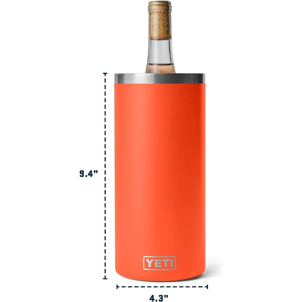 YETI Rambler Cooler forro de vino | Naranja Fuerte