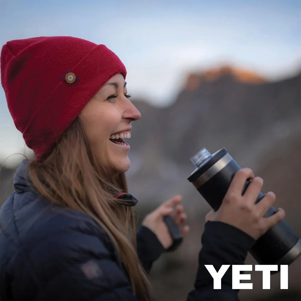 YETI Botella Rambler con Tapa de Chupón de 18 oz | Naranja Fuerte
