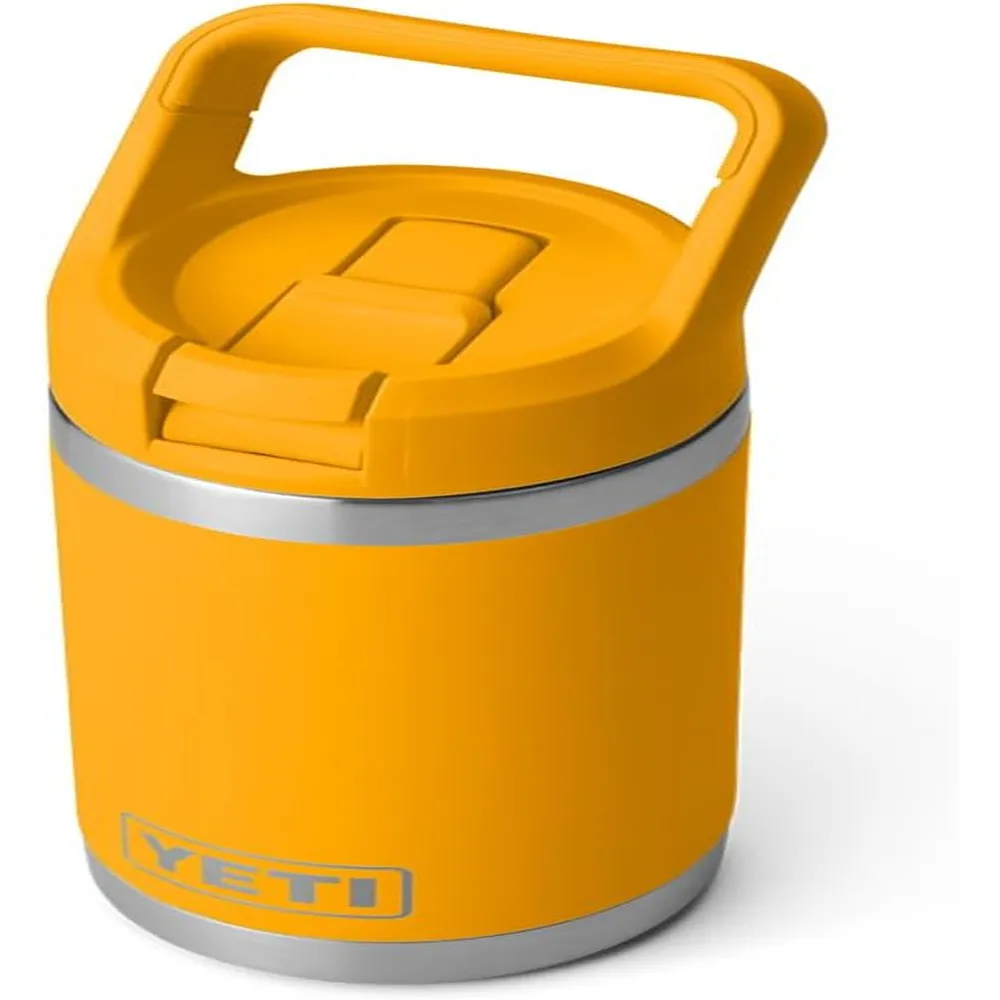 YETI Botella Rambler Jr. para Niños con Cañita de 12 oz | Naranja Claro