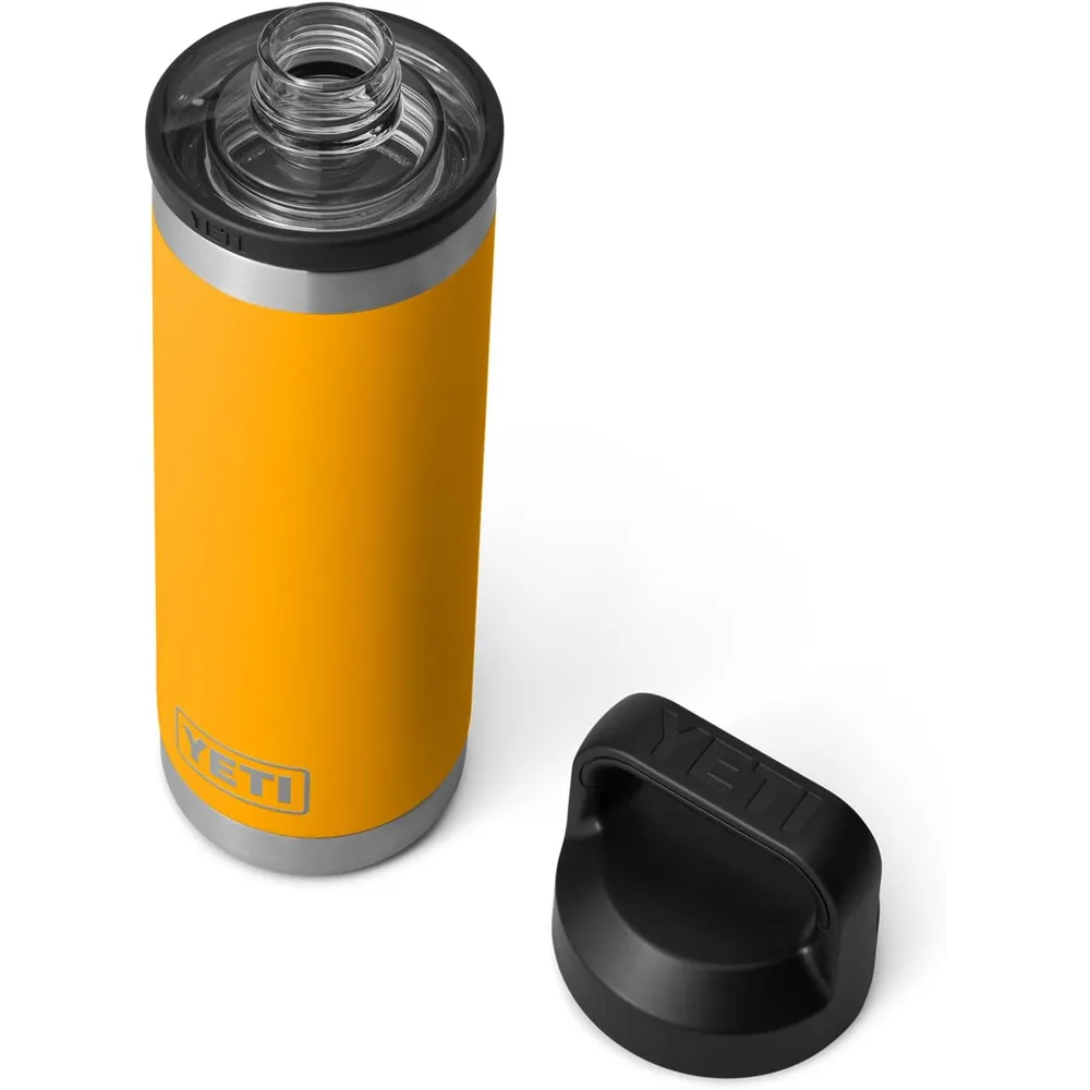YETI Botella Rambler con Tapa de Chupón de 18 oz | Naranja Claro