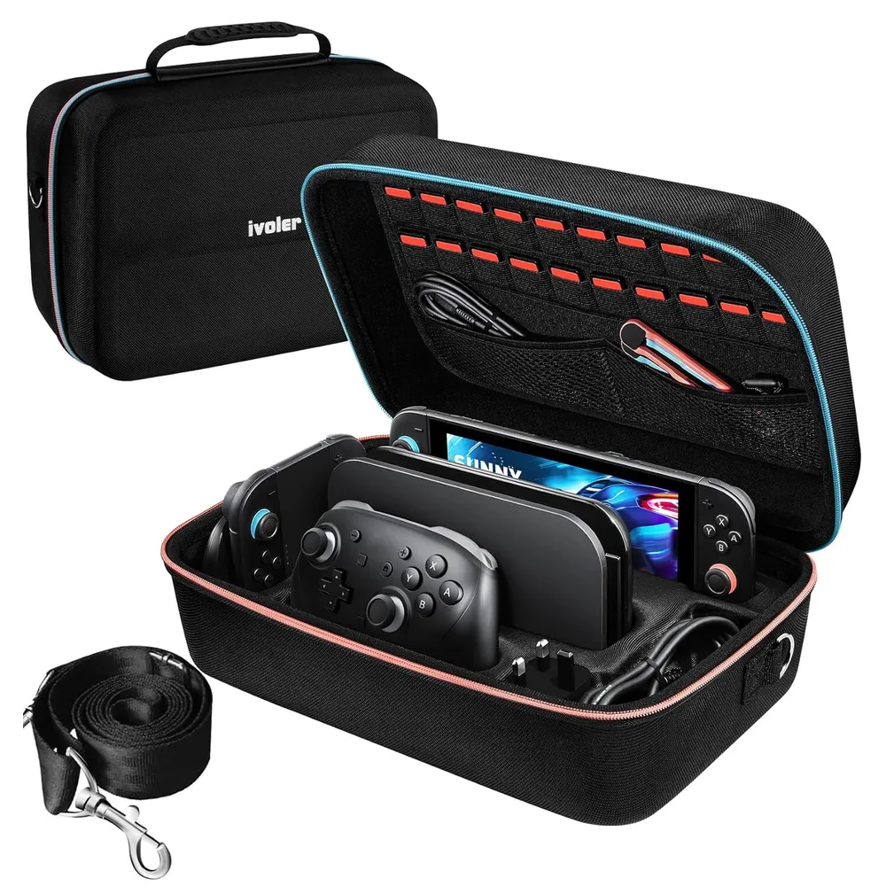 Estuche Mediano de Viaje para Nintendo Switch 2 | Negro