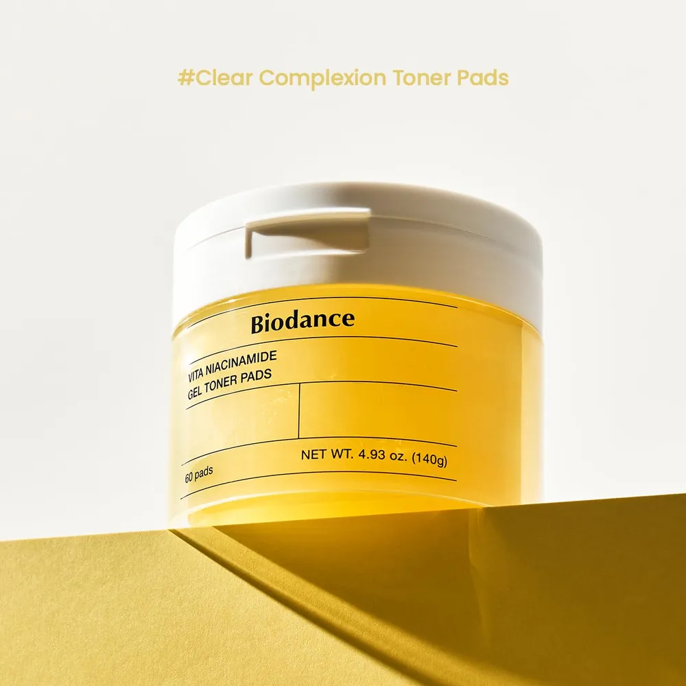 SET BIODANCE MASCARILLA BIOCOLÁGENO & ALMOHADILLAS NIACINAMIDA 60 UND
