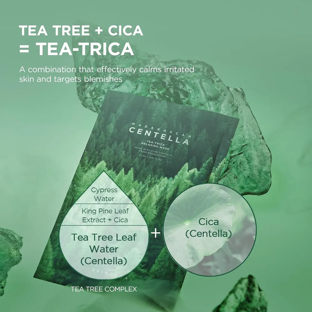 b0f626ng6v_3_webp.webp MASCARILLAS FACIALES TEA-TRICA CALMANTES ANTI IMPERFECCIONES SKIN1004 | 5 X 0.81 OZ / 24 ML