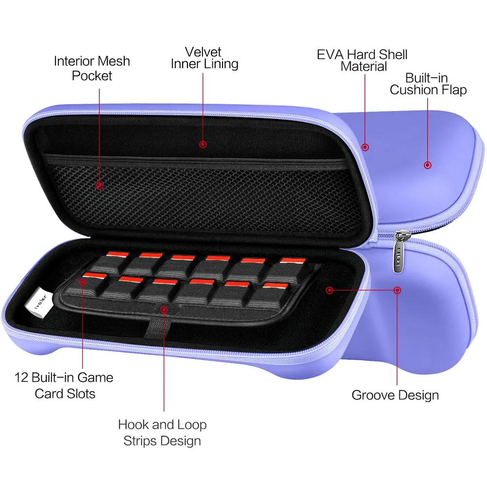 Estuche de Viaje para Nintendo Switch 2 | Lila